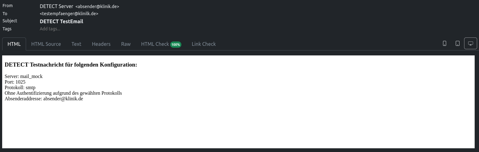 SMTP-Test-Email